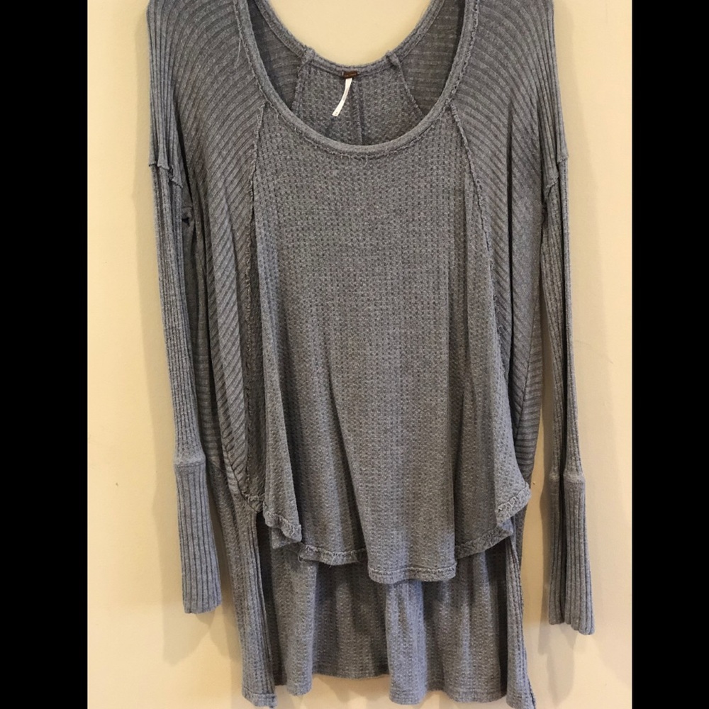 Free People Ribbed High/Low